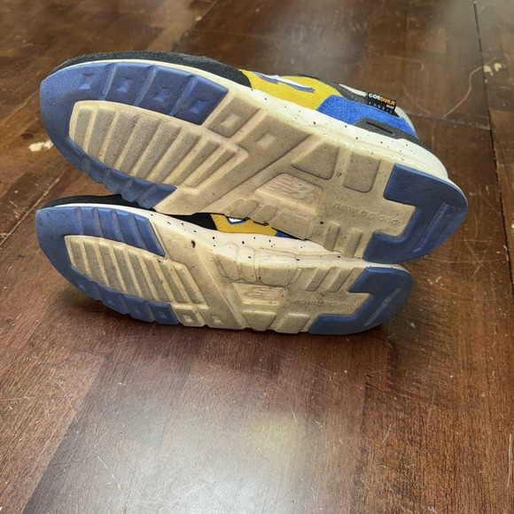 New Balance 997H Outdoor Pack Cordura Sneakers - Mens‎ Sz 7.5 D Blue/Yellow - Picture 7 of 8